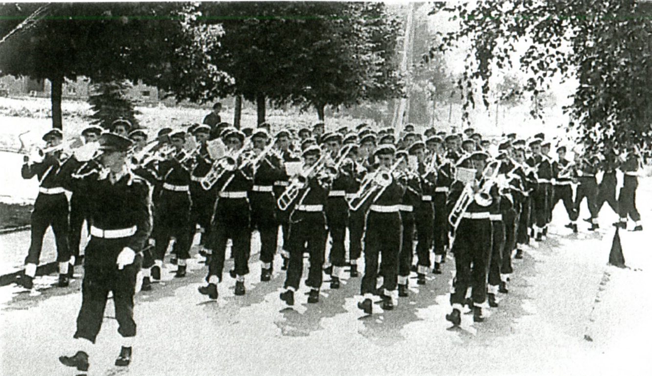 Sgt. Chef Léon Tribou - Bataillouns-Musek 1951 Bitburg