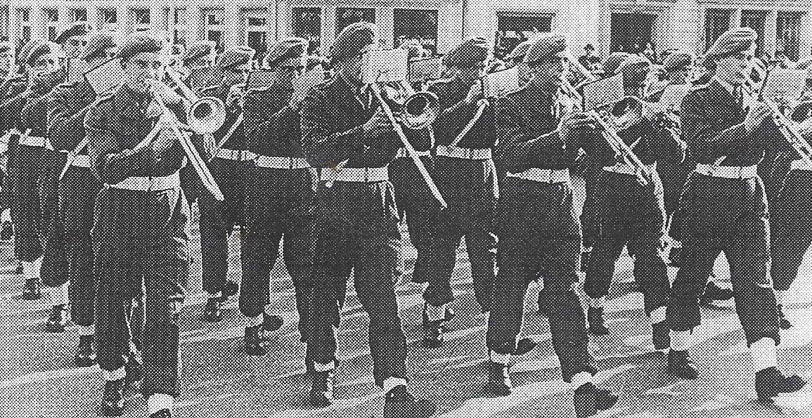 Abschlußparade der Übung "Friedbësch"