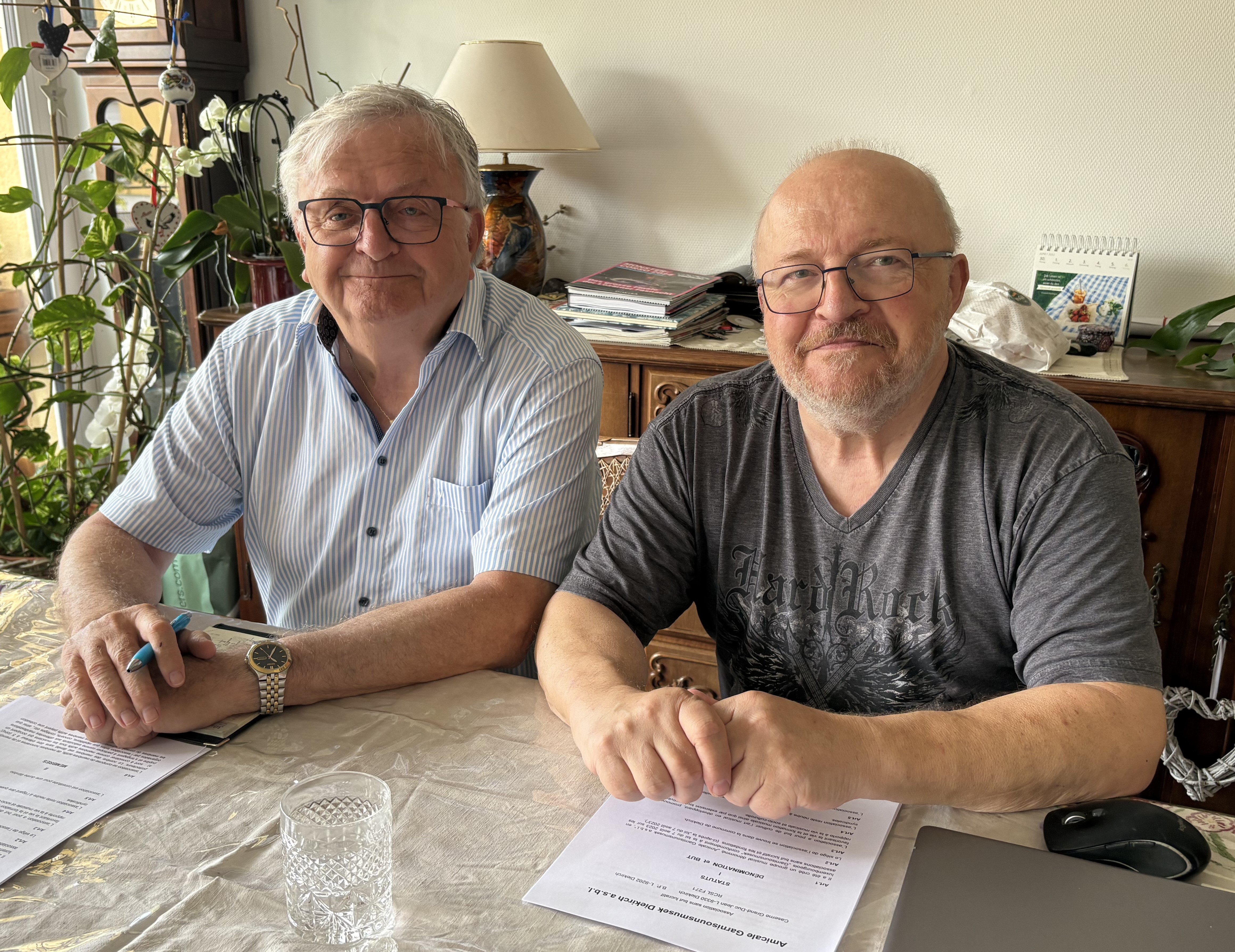 Fernand Diederich a Gast Goerend
