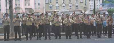 Concert quasi "op der Strooss", photo: Marie-José Kayser