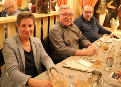 Liliane Theisen, Erny Greiveldinger et John Einsweiler