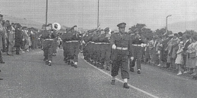 d´Garnisounsmusek beim Remembrance-Day zu Ettelbréck