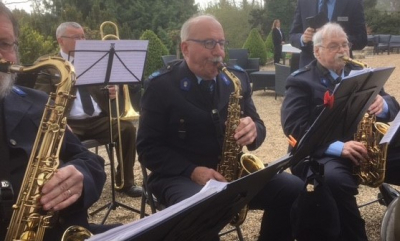 d´Saxophone waren net z´iwerhéieren