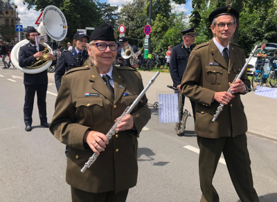 d´Margot an den Änder poséiere léiwer fir d´Foto