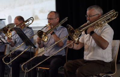 d´Trombonen maachen daat natierlech en Force