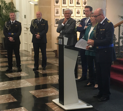 den Här Alain Bellot, Direkter vun der Douane, huet wéi all Joer eng intressant Ried gehal