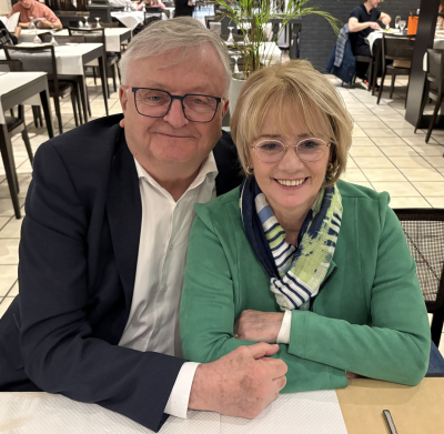 eng flott Koppel, de Fernand mam Malou