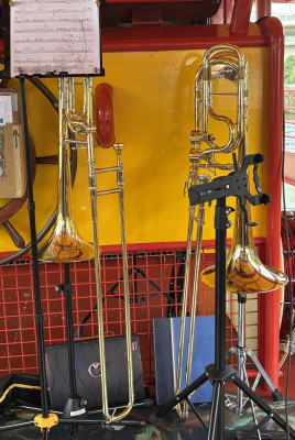 d´Trombonnen hun och gerascht