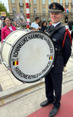 de Kolleg äus der Belgique wart op säin Asaatz