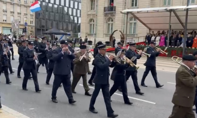 d´Trombonnen, d´Trompetten, d´Flütten asw
